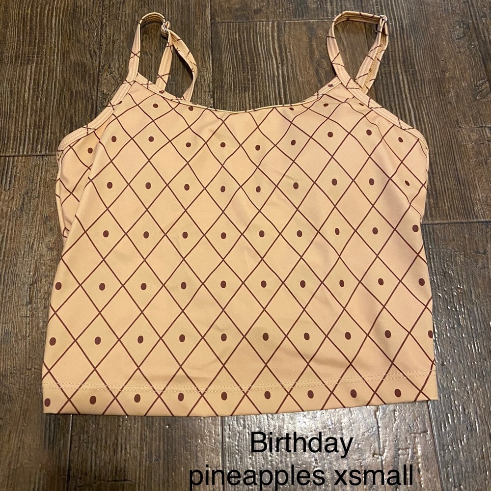 Kj latter back swim top